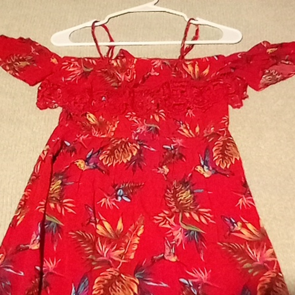 Off the shoulder summer dress